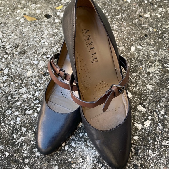 ANYI LU handmade black heels - Picture 14 of 16